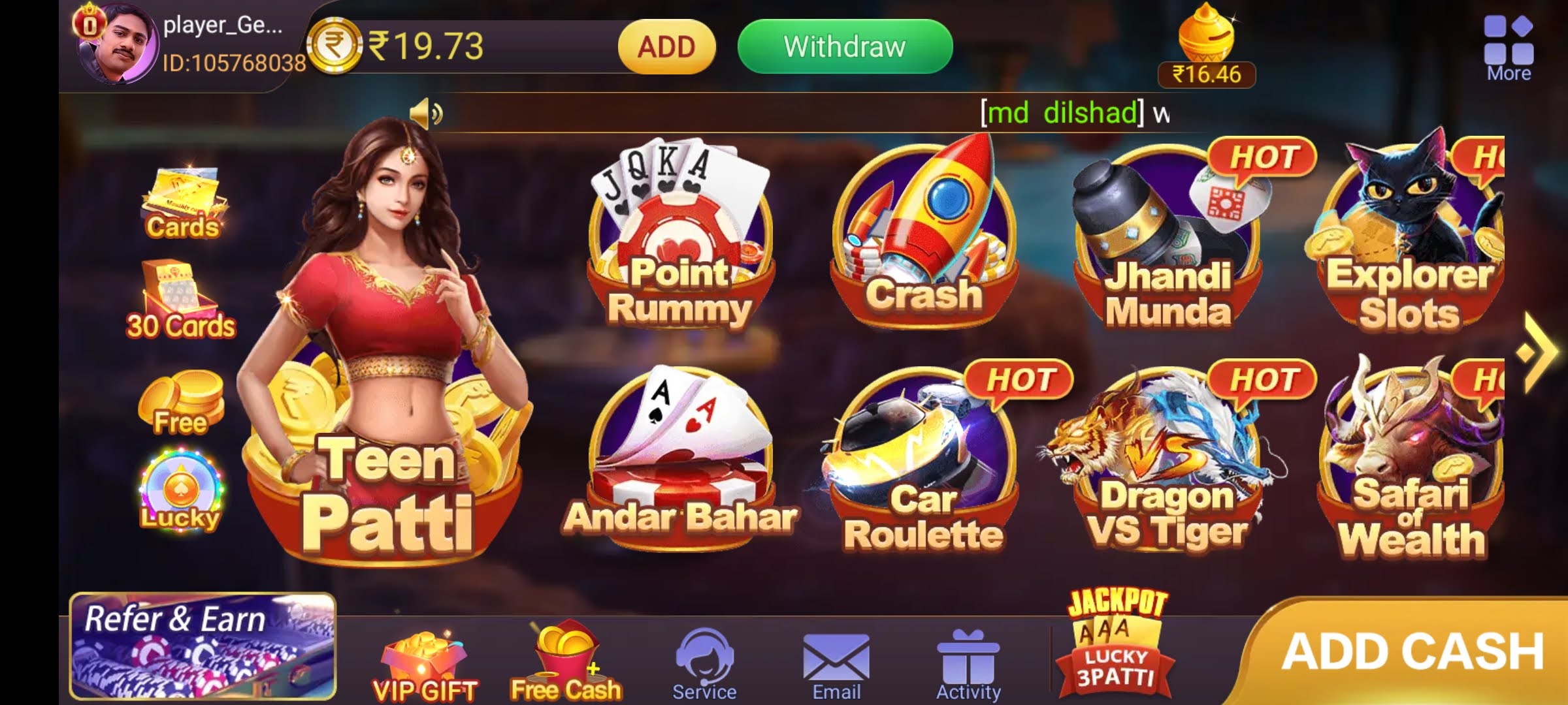 Teen Patti Lotus APK For Android Download | Sign up 50 | Withdraw 1000
